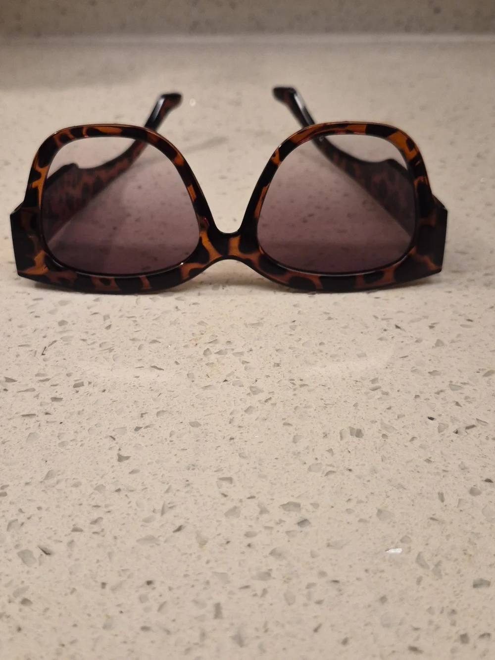 Women's Tortoiseshell Oversized Sunglasses - Brown Gradient Lenses